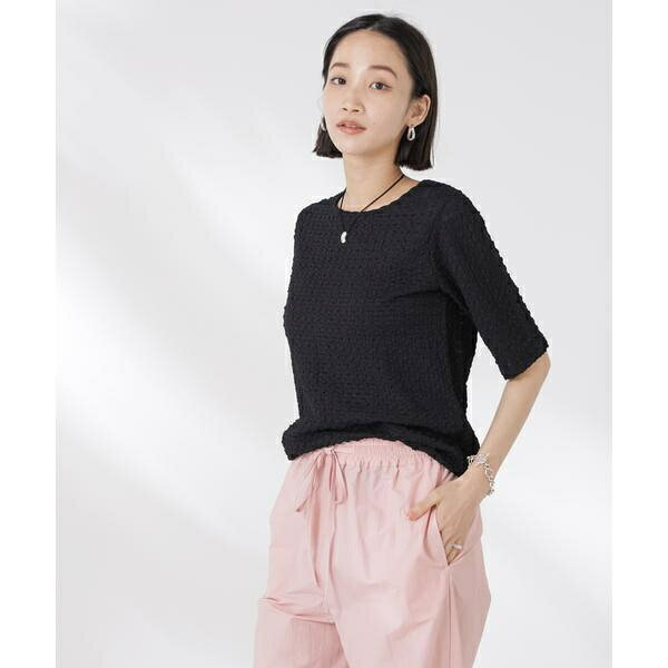 カットサッカークルーネックTシャツ／ナノユニバース（NANO universe） 0101marui-12911485 丸井(マルイ)楽天市場店 サンプル画像2