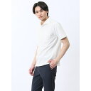 【吸水速乾 ストレッチ】タカキュー カットサッカー ワイドカラー半袖ポロシャツ/タカキュー(TAKA-Q)