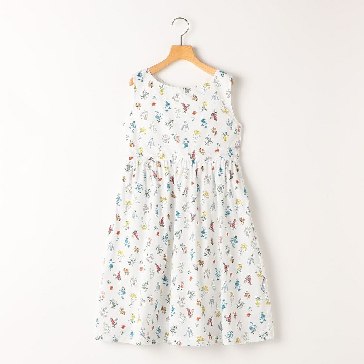 SHIPS KIDS:140〜150cm / フラワー ノースリーブ ワンピース/シップス(SHIPS)