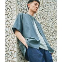 『XLサイズ/WEB限定』『UR TECH 高機能リネン』バンドカラーシャツ/アーバンリサーチ ドアーズ(URBAN RESEARCH DOORS)