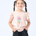 【100-150cmひんやり】花びらモチーフTシャツ/シューラルー(SHOOLARUE)