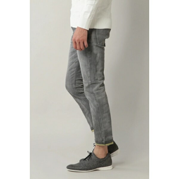 バックカラーコーティング グレー×裏イエロー／ハイストリート（HIGH STREET）