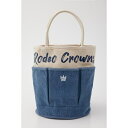 バケツポケットトートバッグ/ロデオクラウンズ ワイドボウル(RODEO CROWNS WIDE BOWL)