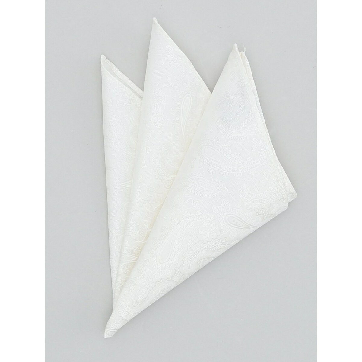 タカキュー シルク混 ペイズリー柄チーフ／タカキュー（TAKA-Q）