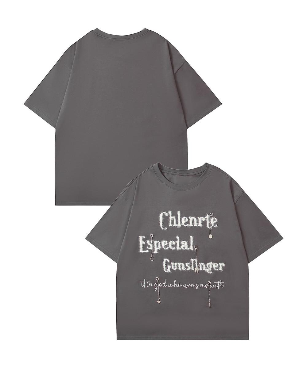 メタルアクセントTシャツ／フック（HOOK）