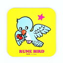 内藤ルネ BLUE BIRD コースター ブルー キッチン /パーフェクト・ワールド・トーキョー(Perfect World Tokyo)