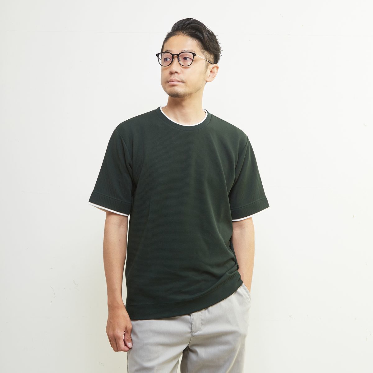 STEAMNOVA タイツ メンズ チャコールグレー L