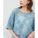 メッシュコード刺繍プルオーバー/ロペピクニック(ROPE' PICNIC)