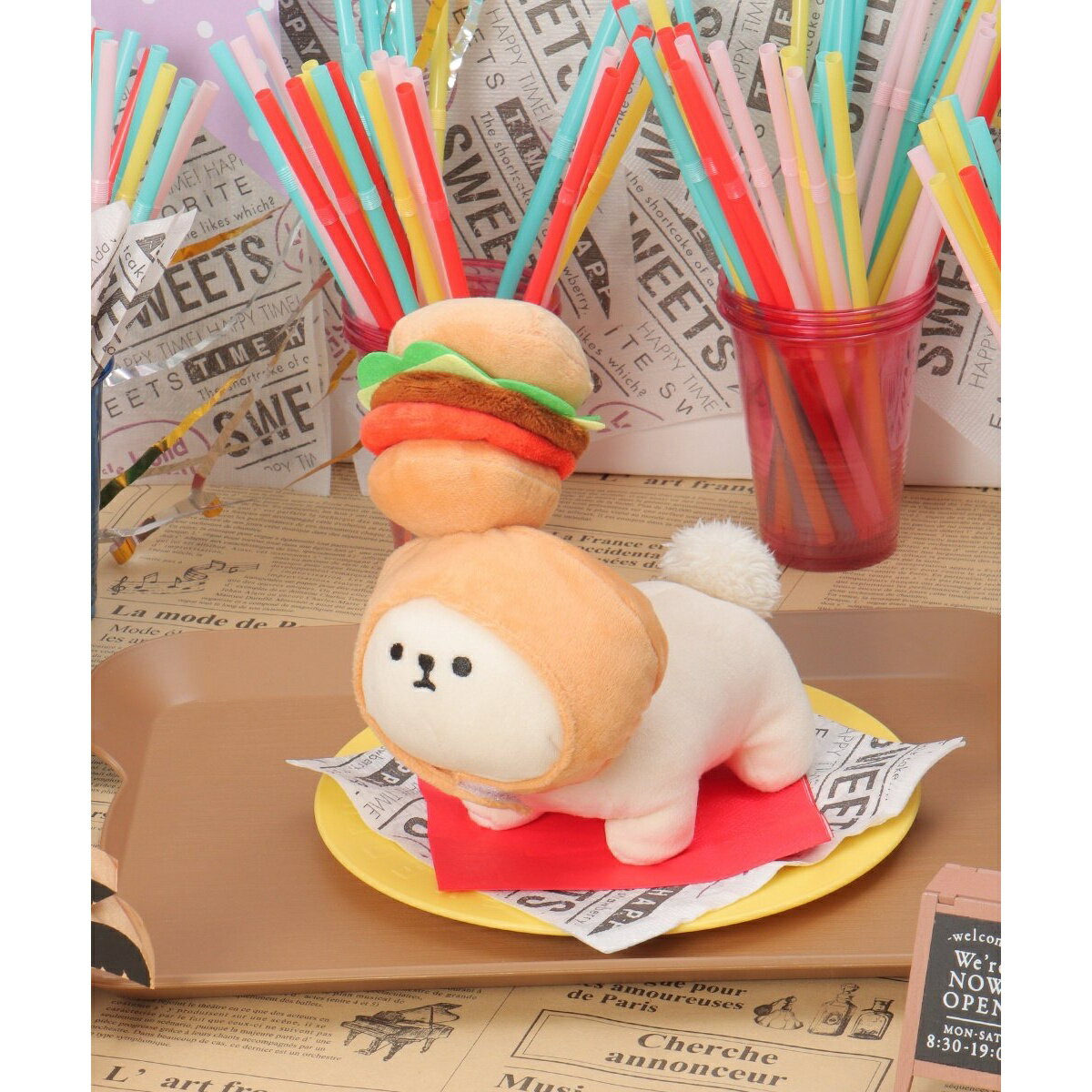 PLUFFY かぶりもの ハンバーガー／LBC（LBC）