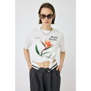 ASYMMETRY フラワー TEE/マウジー(MOUSSY)