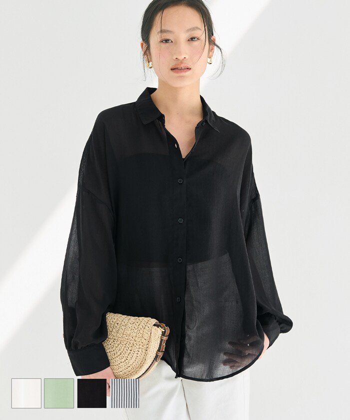 ポリエステルボイルシャツ　全4色／コカ（coca）のサムネイル