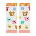 カラフルビーンズ 総柄レッグウォーマー/ミキハウス ホットビスケッツ(MIKIHOUSE HOT BISCUITS)