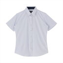 レギュラー 半袖 形態安定 ニットシャツ ストレッチ レディースシャツ/ブリックハウス(BRICKHOUSE)
