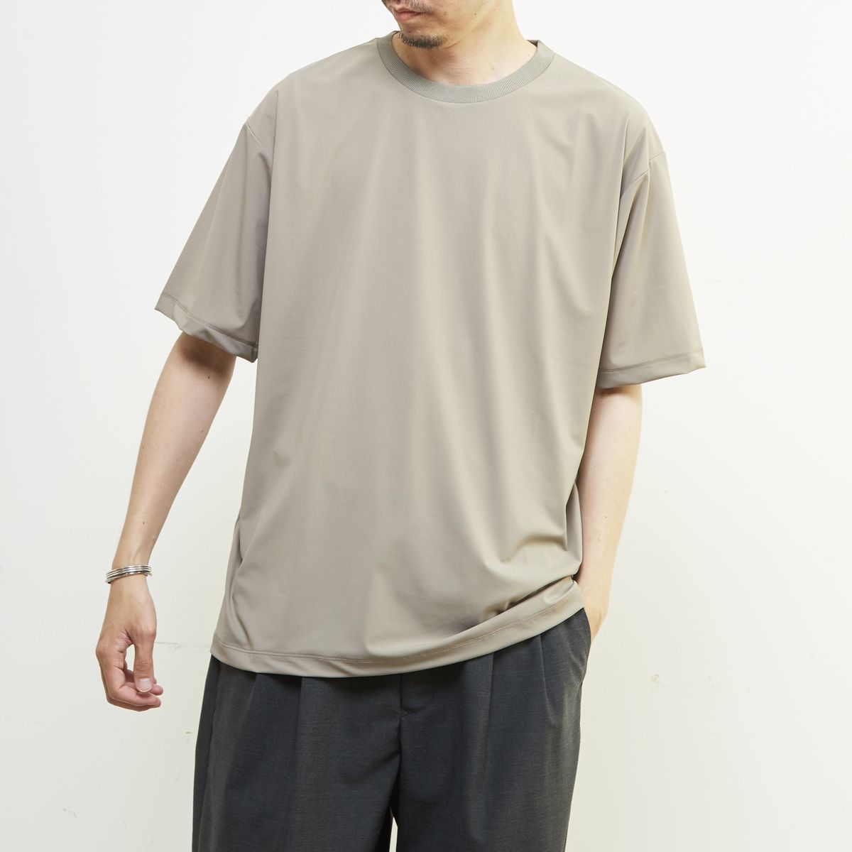 氷結TOUCH クルーネックTシャツ | 接触冷感／メンズメルローズ（MEN'S MELROSE）