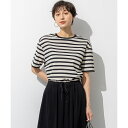【洗える】シアーフライスボーダー Tシャツ/23区(23KU)