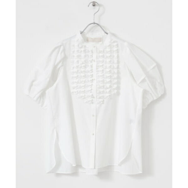 MARILYN MOON　Modern tuck frill volume blouse／アーバンリ