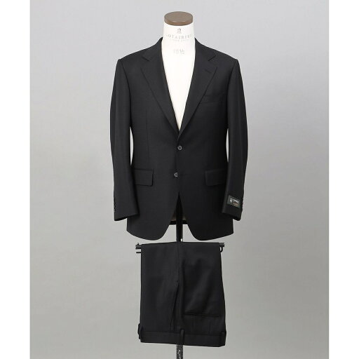 【DORMEUIL/ドーメル】ミレニアル 通年スーツ_ブラック/五大陸(gotairiku) 【DORMEUIL/ドーメル】ミレニアル 通年スーツ_ブラック/五大陸(gotairiku)