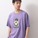 アニマル刺繍半袖Tシャツ 【洗濯機OKユニセックス】/ザ ショップ ティーケー(THE SHOP TK)