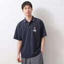 サガラ刺繍半袖ポロシャツ 【洗濯機OKユニセックス】/ザ ショップ ティーケー(THE SHOP TK)