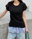 フレンチスリーブプレーンTシャツ/バニコ(Banico)(4)