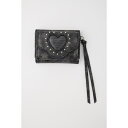【WEB限定】HEART FLAP ミニウォレット/マウジー(MOUSSY)