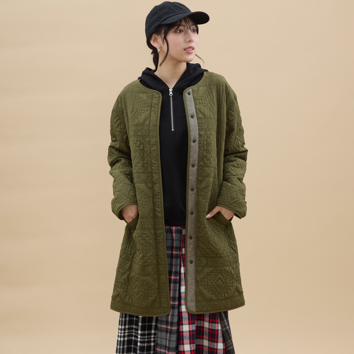 楽天丸井（マルイ）楽天市場店キルティング ダウンコート／アル・ディ・ラ（AL DI LA）