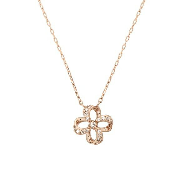 サマンサティアラ ネックレス K18 PG Flora ネックレス／サマンサティアラ（samantha tiara）