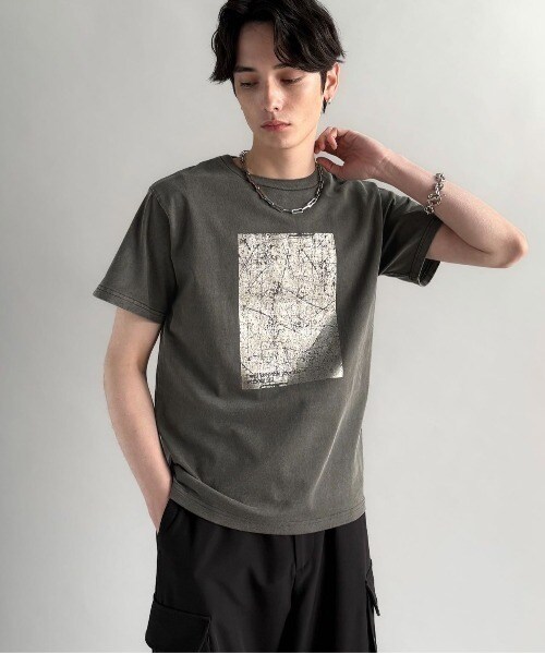 Tight Fit Pigment-Dyed Print T-Shirt／クラシカルエルフ（Classical Elf）