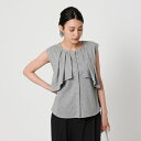 【WEB限定】ラッフル ノースリーブプルオーバー -ウォッシャブル-/ビューティー&ユース ユナイテッドアローズ(BEAUTY&YOUTH)