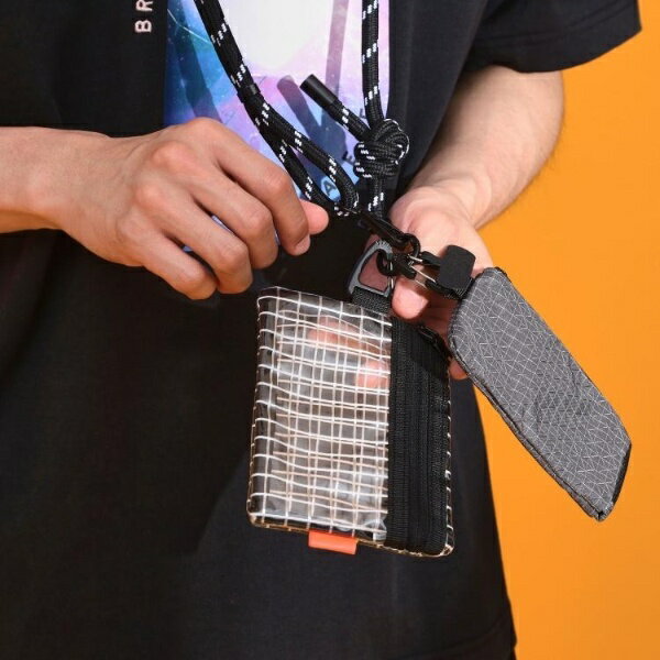 3連ミニショルダーバッグ クリアポーチ＋ミニウォレット＋スマホホルダー【ユニセックス】／ザ ショップ ティーケー（THE SHOP TK）