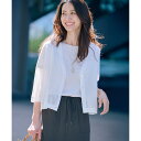 【WEB限定カラーあり・洗える】SHEER LIGHT KNIT Vネック カーディガン/Jプレス(J.PRESS)