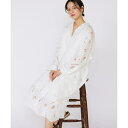 レースカフタンワンピース《la veille by SUPERIOR CLOSET》/イネド(INED)