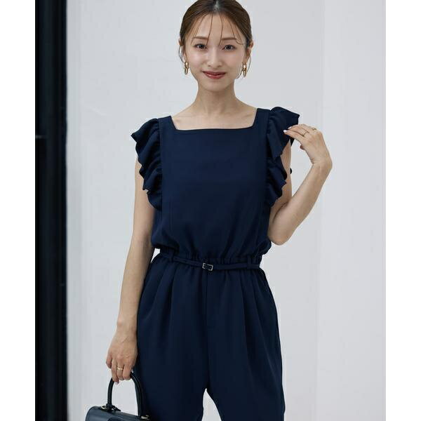 《M Maglie le cassetto×吉田理紗》大人の甘辛サロペット／マーリエ ル カセット（Maglie le cassetto）