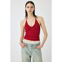 HALTER KNIT キャミ/マウジー(MOUSSY)