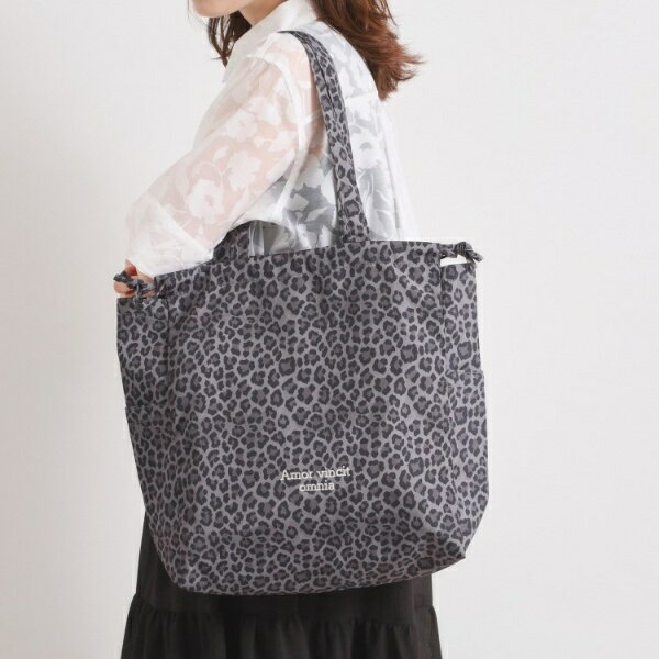 【A4対応】アニマルプリントトート／イッツデモ（ITS'DEMO）