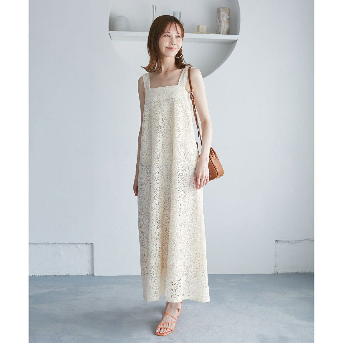 幾何学レースワンピース／ロペピクニック（ROPE' PICNIC）のサムネイル