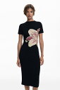 【5サイズ展開/XS/XL】オーキッドマキシドレス/デシグアル(Desigual)