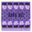 アナスイ タオルハンカチ はみ出しバタフライ刺繍 【ANNA SUI】/アナ スイ(ANNA SUI)