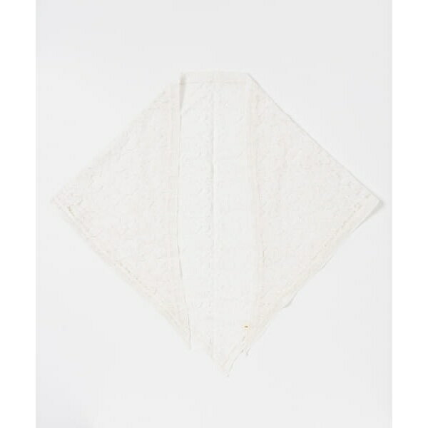 SOIL　LACE TRIANGLE STOLE／かぐれ（kagure）