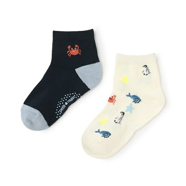BOYS接触冷感ソックス2P／プティマイン（petit main）