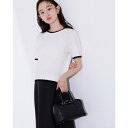 ミニフリンジバイカラーニット/エヌ ナチュラルビューティーベーシック(N.Natural Beauty Basic*)