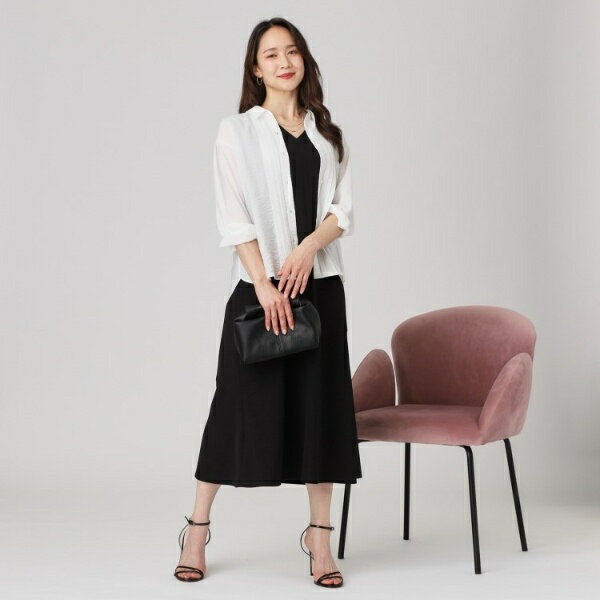 【手洗い可】タックデザインブラウス／クード シャンス（COUP DE CHANCE）