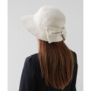 【UVカット・吸水速乾・抗菌防臭・サイズ調整可】RIBBON KNOT WOOLY BUCKETHA/トッカ(TOCCA)