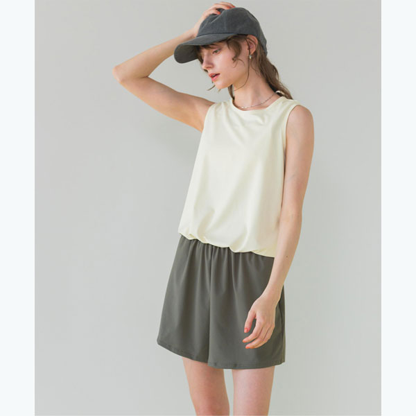 【SEA DRESS】バックリボンノースリーブ...の紹介画像3