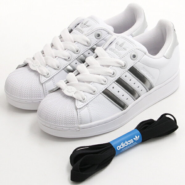 adidas Superstar ホワイト/シルバースニーカー 楽天市場】アディダス スーパースター シルバー(レディース靴