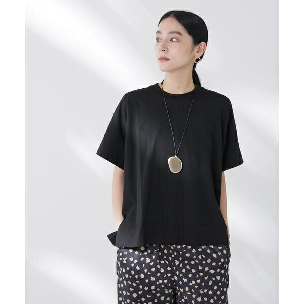 NANOFINE強撚コットンワイドTシャツ／ナノユニバース（NANO universe） 0101marui-12946748 丸井(マルイ)楽天市場店 サンプル画像2