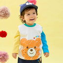 ビッグフェイスプリント 長袖Tシャツ/ミキハウス ホットビスケッツ(MIKIHOUSE HOT BISCUITS)