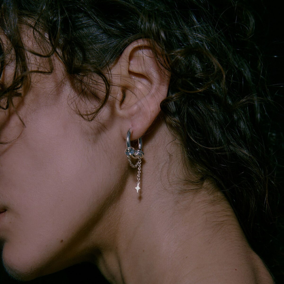 ＜LAPUIS＞Ornament チェーン ピアス／ビューティー＆ユース ユナイテッドアローズ（BEAUTY＆YOUTH）