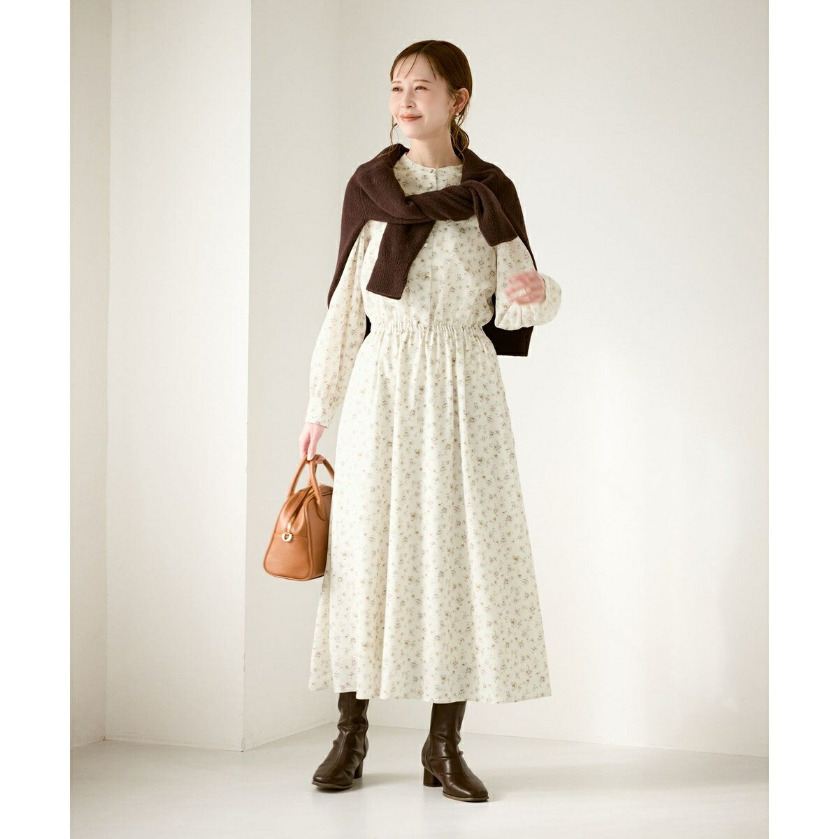 小花柄ノスタルジックワンピース／ロペピクニック（ROPE' PICNIC） 0101marui-12948712 丸井(マルイ)楽天市場店 サンプル画像3