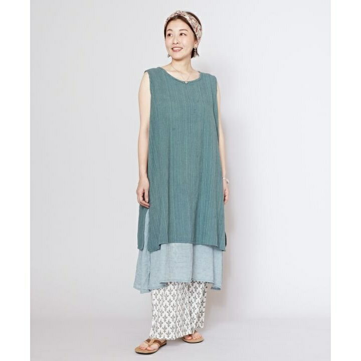 【チャイハネ】サップンノースリーブワンピース／チャイハネ（CAYHANE）(4)